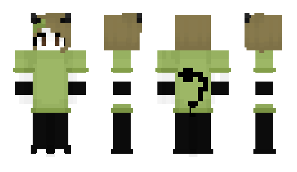 Minecraft skin jystdashik