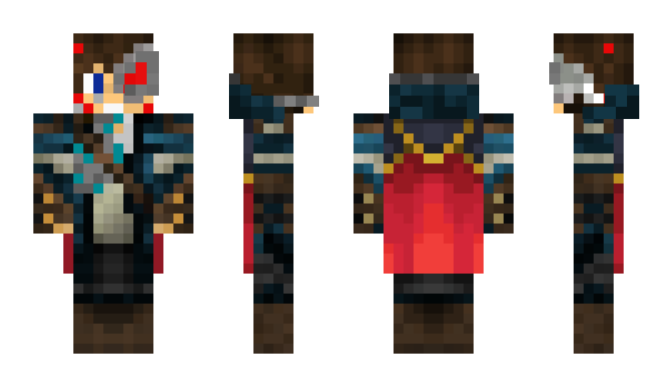 Minecraft skin HufflePuffChloe