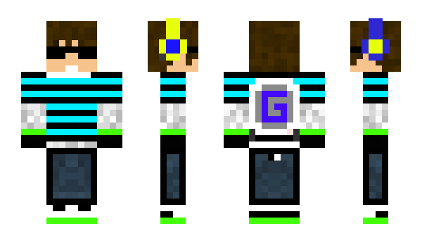 Minecraft skin muglia_BR