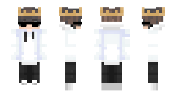 Minecraft skin silver_701
