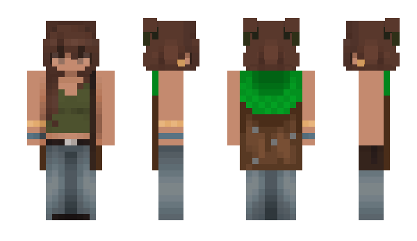 Minecraft skin BrainRot21