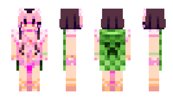Minecraft скин по нику DanielaAvanzini