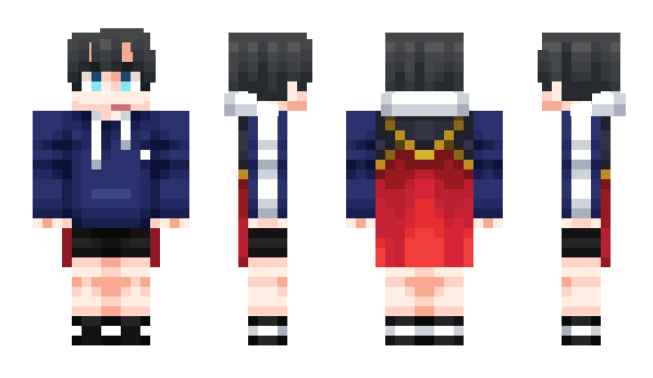 Minecraft skin Dleka