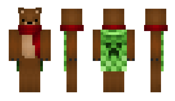 Minecraft скин по нику EHUAF