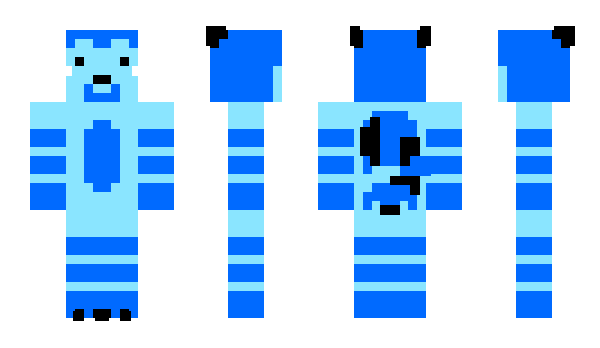 Minecraft скин по нику bluefossil