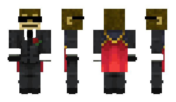 Minecraft скин по нику LilStJamesGoer