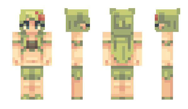 Minecraft skin SaraiZr