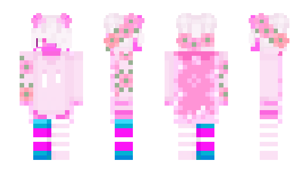 Minecraft skin LunarUwU