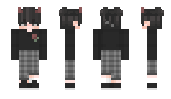 Minecraft skin Redkore