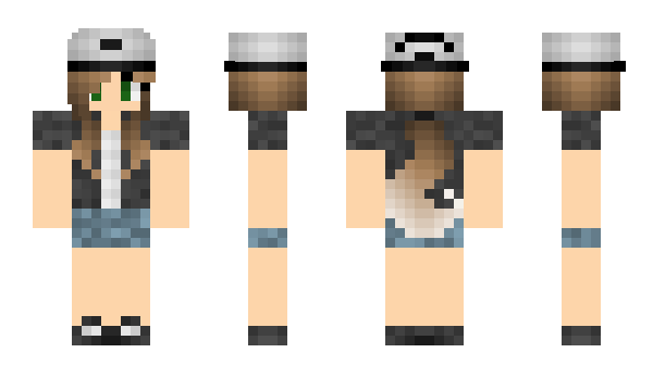 Minecraft skin Kushen