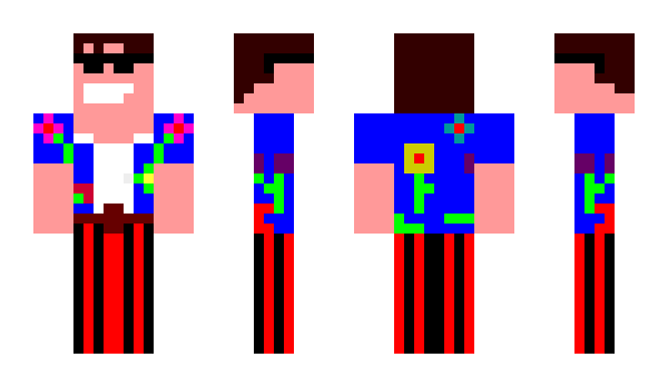 Minecraft skin acefacefromspace