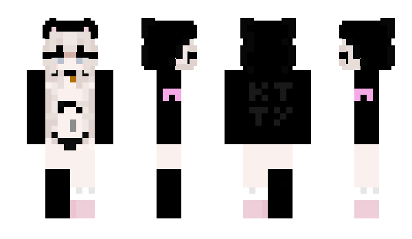 Minecraft skin ThatGothFemBoy_