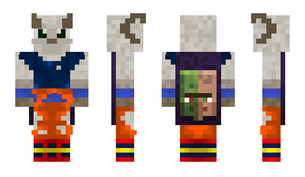 Minecraft skin Goatkuu