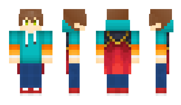 Minecraft skin qqf