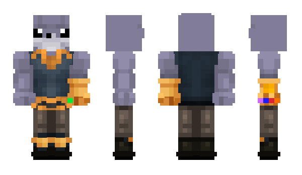 Minecraft скин по нику raidoactive