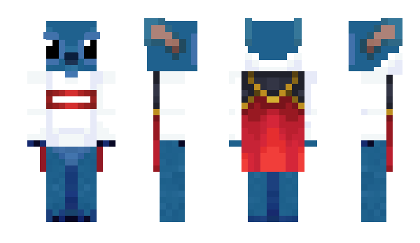 Minecraft skin DinoShar