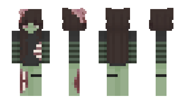Minecraft скін по ніку y2k_ghoul