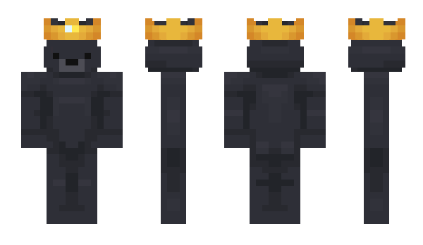 Minecraft skin bear_k1ng