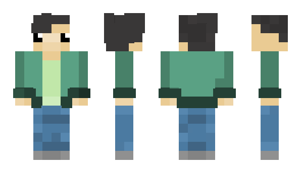 Minecraft skin Bmin