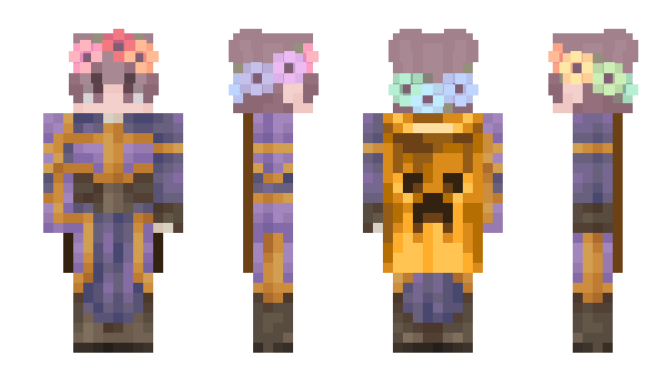 Minecraft skin candycanesforu