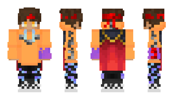 Minecraft skin DanukWolf