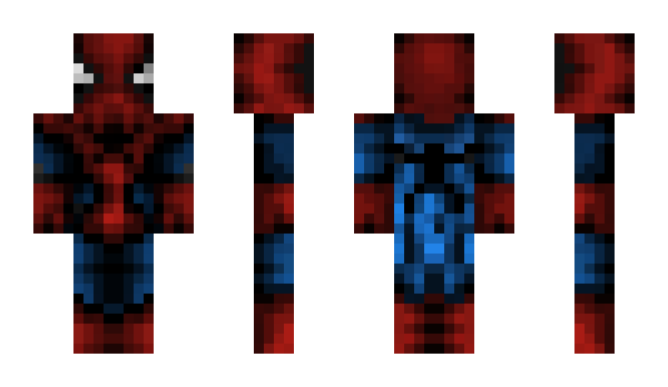 Minecraft skin spiderman216