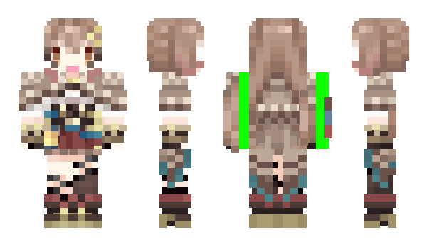 Minecraft skin nana_mumei