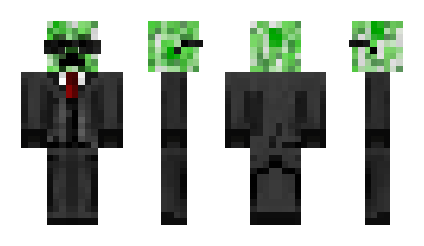 Minecraft skin Redbluefire