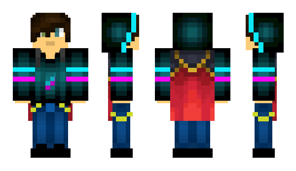 Minecraft skin x_ptrck_x