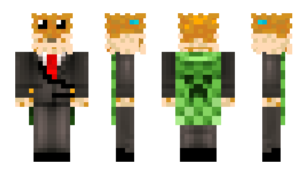 Minecraft skin ZePuffyFish