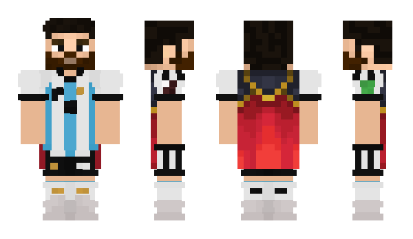 Minecraft skin Salchipapo