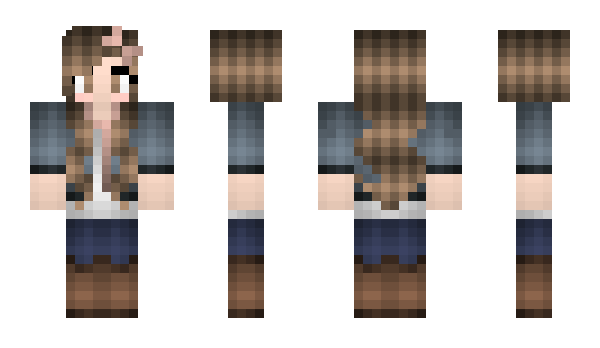 Minecraft skin Ketsiaa