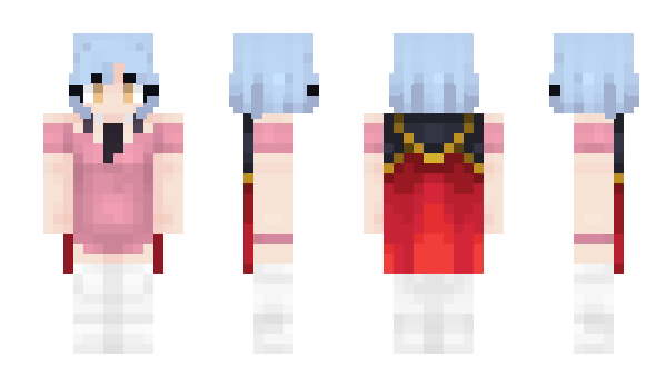 Minecraft skin ACursedJessie