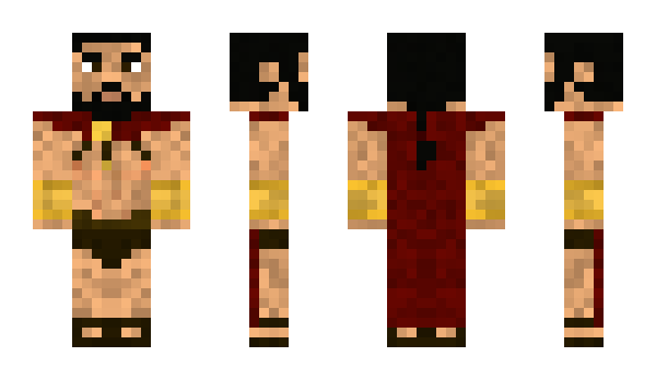 Minecraft skin skyrim_8