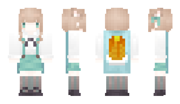 Minecraft скин по нику Shirly406