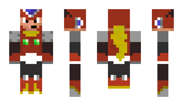 Minecraft skin hALLE