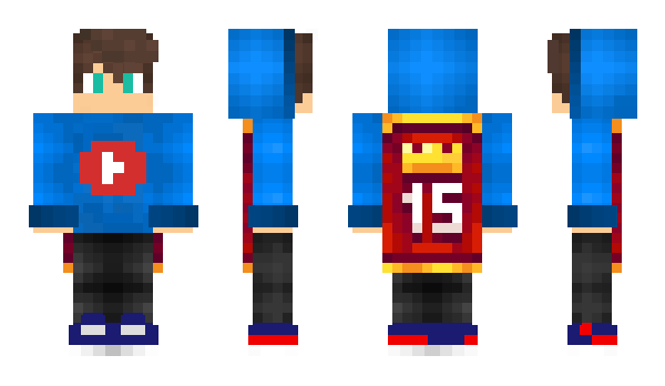 Minecraft скин по нику DenchikHD