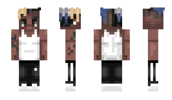 Minecraft skin KvelomX