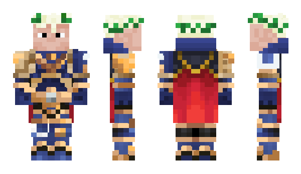 Minecraft skin LittleRapunzel