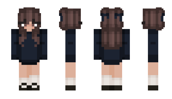 Minecraft скин по нику Biinaa