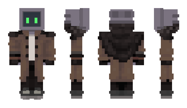 Minecraft skin SystemUI