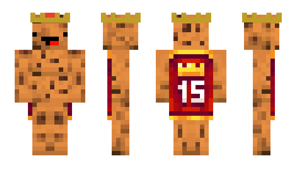 Minecraft skin ThaCookieKing