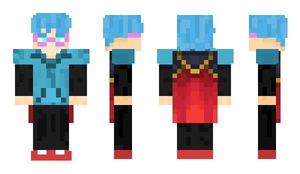 Minecraft skin Gaming_Blue36