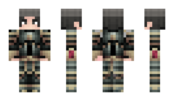 Minecraft skin BlackCheckTV