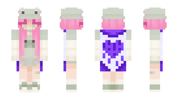 Minecraft skin Smoll_Lily