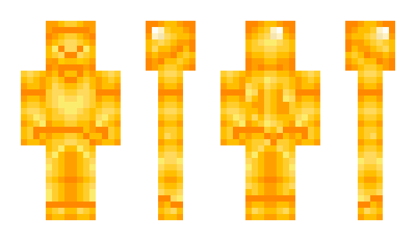 Minecraft skin GoldenBody