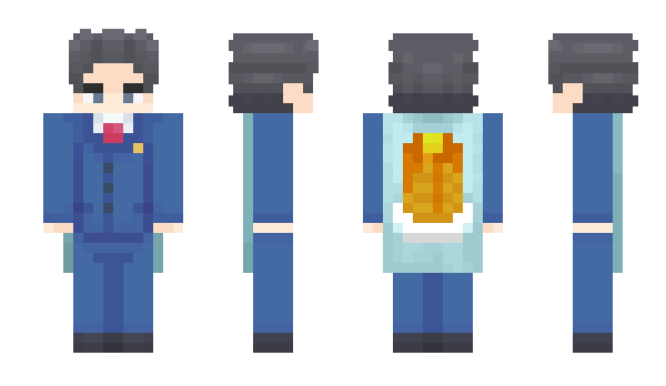 Minecraft skin papafrita35