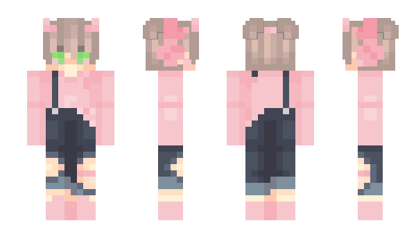 Minecraft skin Nikkipawzz