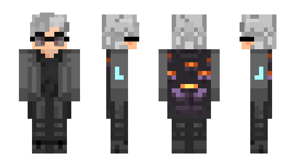Minecraft skin Luneow
