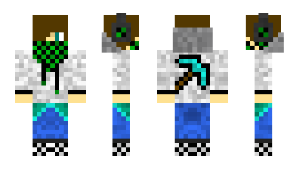 Minecraft skin xpow